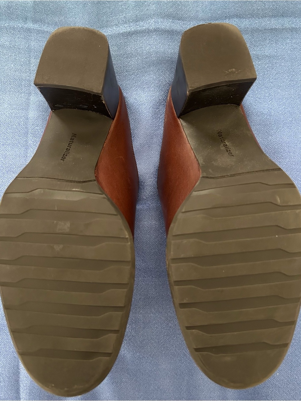 Naturalizer, Brown Leather Mule - 8.5W - Picture 5 of 7